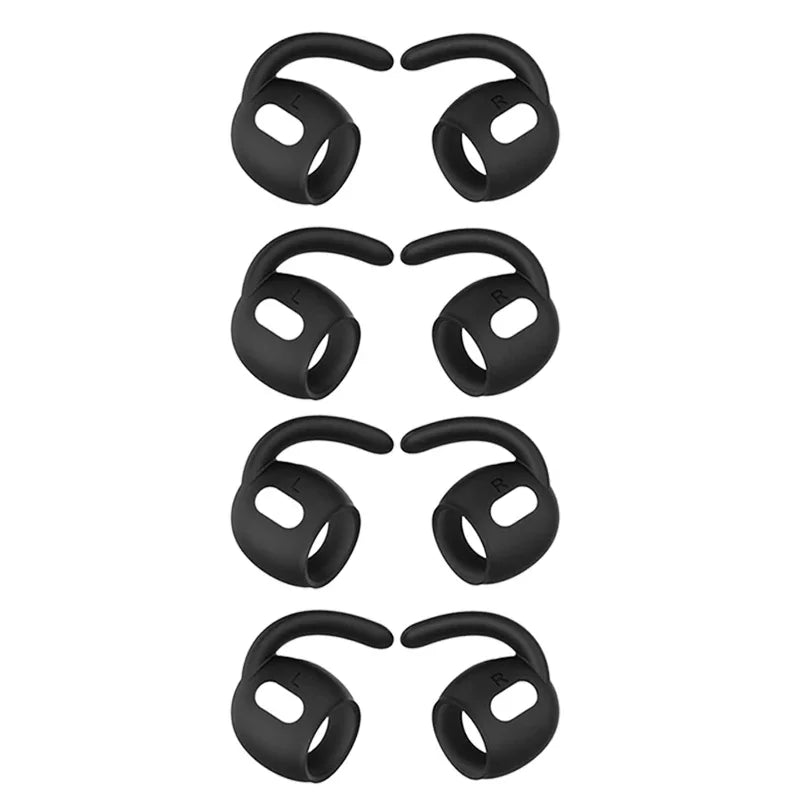 Silicone Anti Slip Ear Hooks For Air Pod Airpods Pro Anti Drop Earhook Holders Protector Cover Bluetooth Earphone Accessories - covers4phones