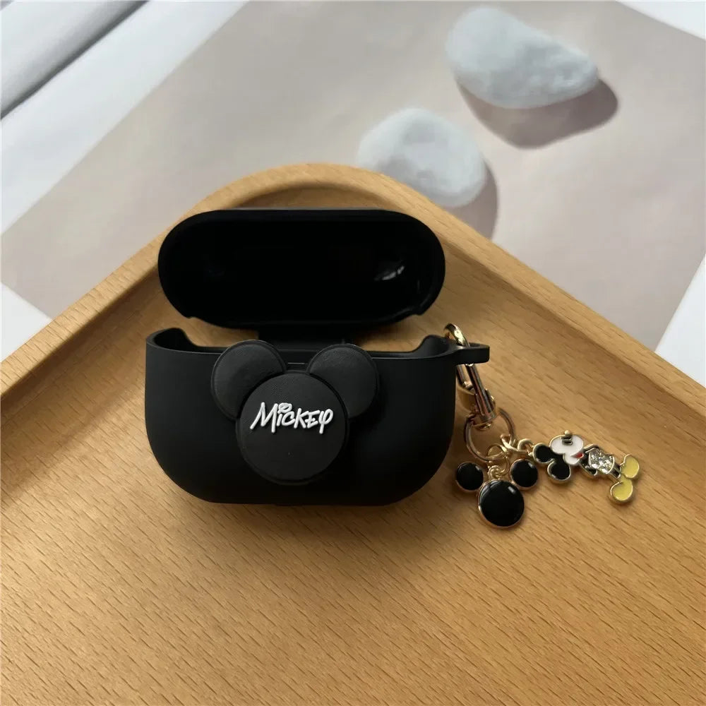 Disney DIY Cartoon Case Cover for Samsung Galaxy Buds 3 Buds 3Pro Case Earphone Accessories for Samsung Galaxy Buds3 Cover