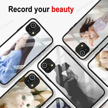 Custom Phone Case For iPhone 16 Pro Max 15 14 Plus 13 12 11 Pro Max Xs Max XR 16e Personalized DIY Picture Glass Protect Cover