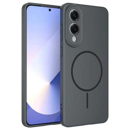 For Samsung Galaxy S25 Edge Case Fashionable Color Skin-friendly Magnetic PC Cover For Samsung S25Edge Shockproof Bumper Funda