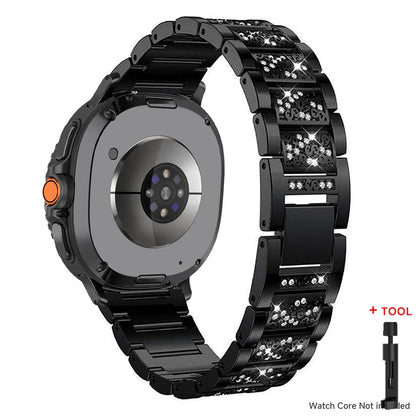 For Samsung Galaxy Watch 8 40 44mm Shining Rhinestone Bracelet Wristband For Galaxy Watch  8Classic /Ultra 2025 Band Accessories