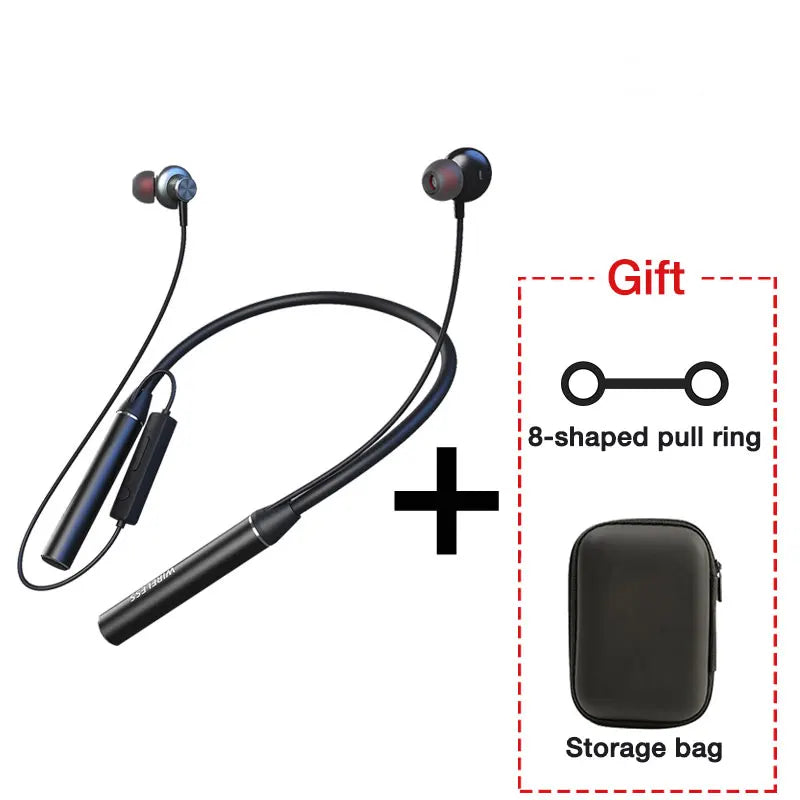 EARDECO 1000mAh Bluetooth Headphone with Mic Wireless Headphones Bass Music Headset Stereo Sport Earbuds Phone Neckband Earphone