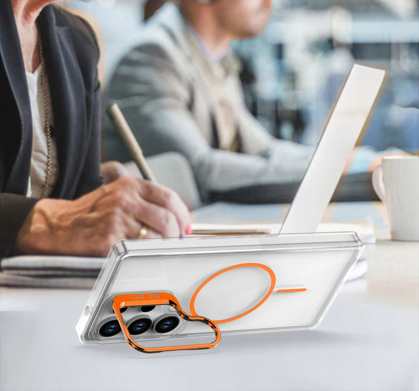 Magnetic Clear For Magsafe Phone Case For Samsung Galaxy S25 Edge FE S24 S23 Plus S22 Ultra A26 A17 A16 5G Camera Bracket Cover