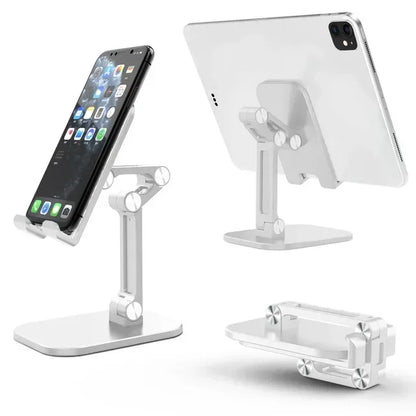 Desk Mobile Phone Holder Stand For IPhone IPad Xiaomi Adjustable Foldable Desktop Tablet Holder Universal Table Cell Phone Stand