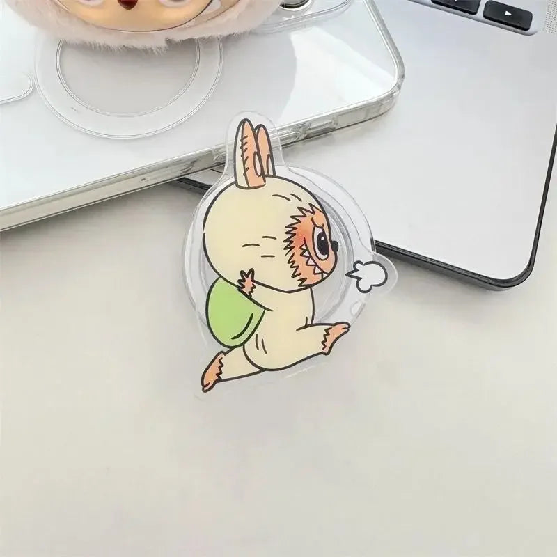NEW Korea INS Y2K Cartoon Holder For Magsafe Pop.sockets Magnetic Griptok Grip Tok Stand Foldable Phone Bracket Case Accessories