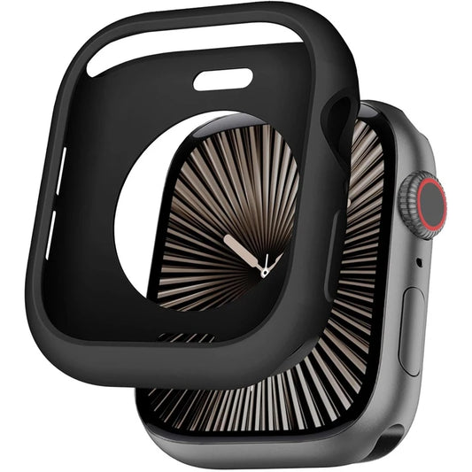 Soft Silicone Case For Apple Watch 46mm 44mm 45mm 40mm 41 49mm 38 42 mm Protection Shell Cover iWatch Series Ultra 10 9 8 7 SE 6