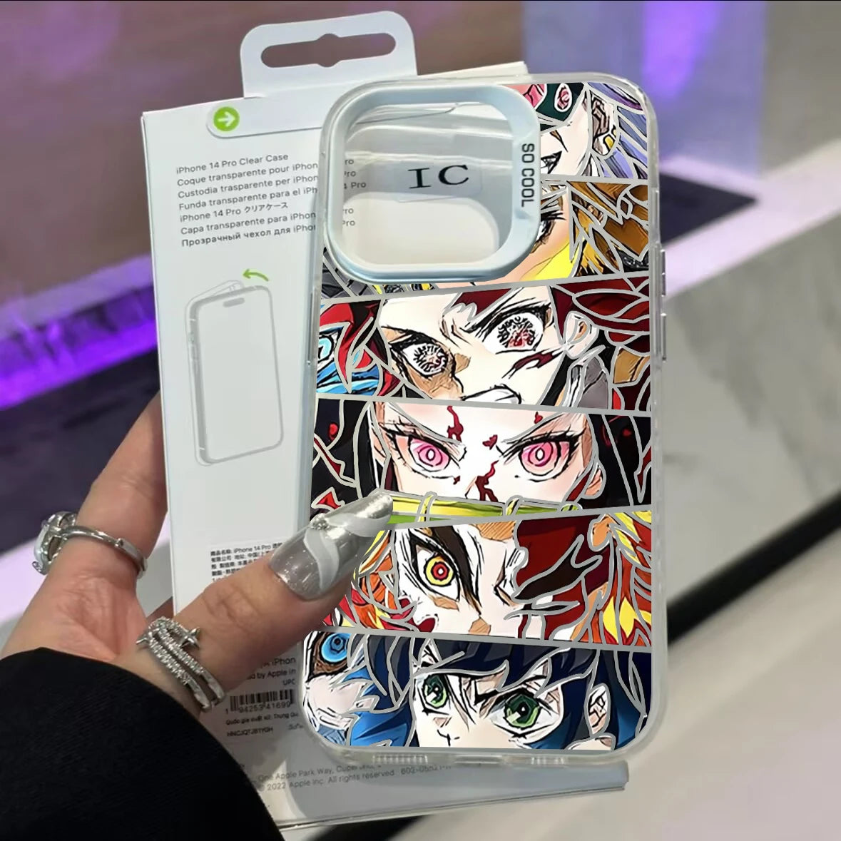 Matte Demon Slayers Anime Phone Case For IPhone 17 17 Air 17Pro 17 Pro Max 16 15 14 13 12 11 Plus 16E Cover Capa Anti-Knock