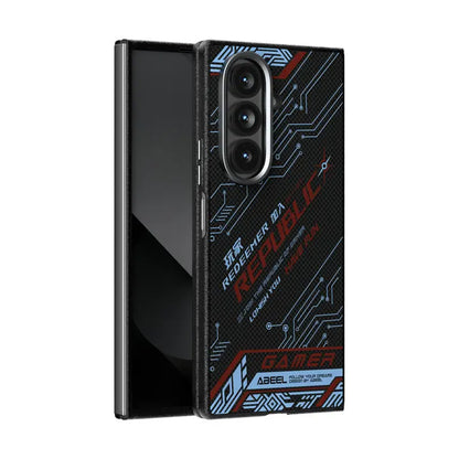 Z Fold7 5G 2025 Luxury Case For Samsung Galaxy Z Fold 7 Wireless Charging Magsafe Magnet Back Cover For Galaxy Z Fold 5 6 Funda