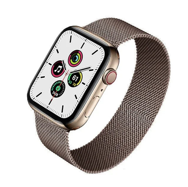 Milanese Loop for apple watch band 44mm 45mm 40mm 41mm 46-42mm pride bracelet iwatch series 9 8 7 6 SE 5 4 10 ultra 2 49mm strap