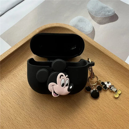 Disney DIY Cartoon Case Cover for Samsung Galaxy Buds 3 Buds 3Pro Case Earphone Accessories for Samsung Galaxy Buds3 Cover