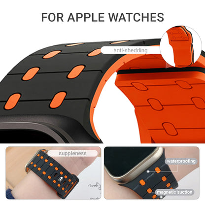 Silicone band For Apple watch Strap 46mm 45mm 41mm 44mm 49mm 40mm 38 42mm bracelet correa iwatch Series 10 9 8 7 6 5 3 SE Ultra