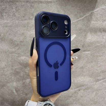 Matte Magnetic Translucent  Wireless Charge Phone Case For iPhone 17 Air 16 15 14 13 12 11 17 Pro Max Magsafe Must-Haves  Cover