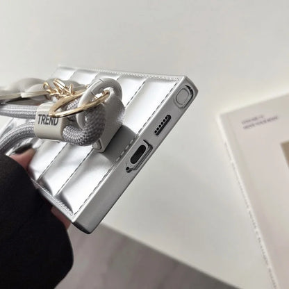 Soft Down Jacket Phone Case for Samsung Galaxy S25 Edge S23 S24 Ultra S22 S21 FE S20 A56 A36 A16 A06 A35 A55 A05 A15 A54 A34