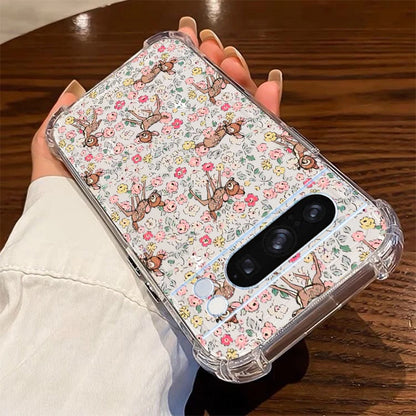 P ixel 8 Pro Lovely Animals Transparent Phone Case For Google Pixel 8A 9Pro 8 6 8Pro 7Pro 9 9ProXL 6Pro 6A 7 7A Cover