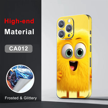 CASEKiTTY Skin Wrap Sticker Back Film For iPhone 15 Pro Max 14 Plus 13 12 Mini Protective Decal Side Frame Back Screen Protector
