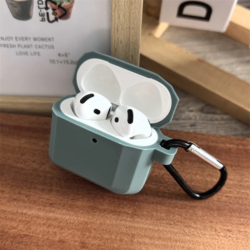 New simplicity Silicone Earphone Cases For Airpods 4-3 Headphones Case Protective Case For Apple Airpods Pro2 Covers Accessories