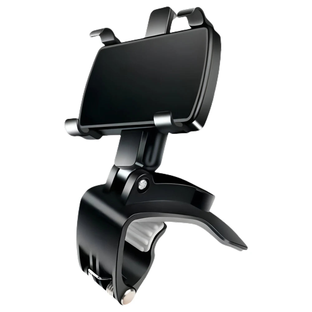 Car Phone Holder 360 Degree Rotating Multi-function Instrument Cluster Phone Holder Foldable Rearview Mirror Navigation Bracket