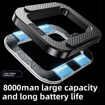 Portable Handheld Ring LED Light 3 Color Temperatures 12 Brightness Adjustments for Photography & Mobile Live Broadcast