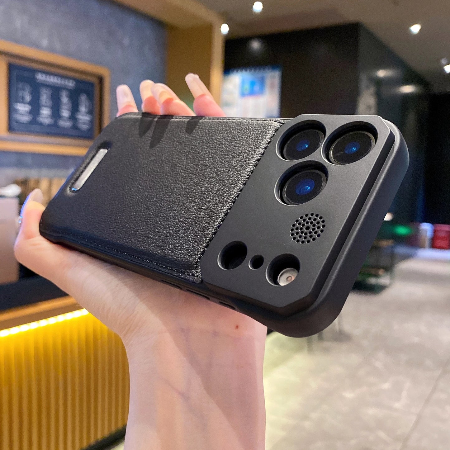 For Magsafe Leather Borderless Aroma Cooling Case For iPhone 17 16 15 14 13 12 11 Pro Max Plus 17 Air 16E Magnetic Back Cover
