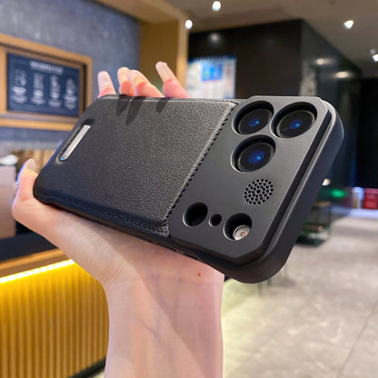 For Magsafe Leather Borderless Aroma Cooling Case For iPhone 17 16 15 14 13 12 11 Pro Max Plus 17 Air 16E Magnetic Back Cover