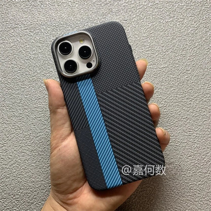 Color Collision MagSafe Hard Cover Case for iPhone 16 15 Pro Max Plastic PC Carbon Relief Shell Camera Lens Alloy Armor Fundas