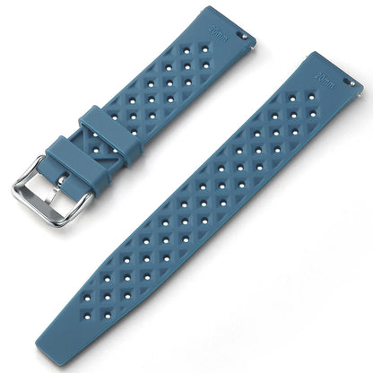 Tropical Silicone Watch Band Quick Release Watch Band 18mm 20mm 22mm Rubber Tropic Smart Watch Strap for Oris Seiko Citizen