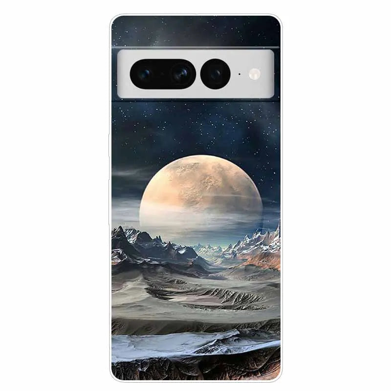 Case for Google Pixel 8 Pro / 7 7Pro Cover Pixel 8Pro Silicone Soft TPU Clear Funda for Google Pixel 8 5G Phone Shells Animals