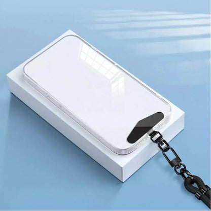 Upgrated 360 Rotatable Stainless Steel Phone Tether Tab Metal Patch Gasket Cellphone Lanyard Safety Connecter Piece New