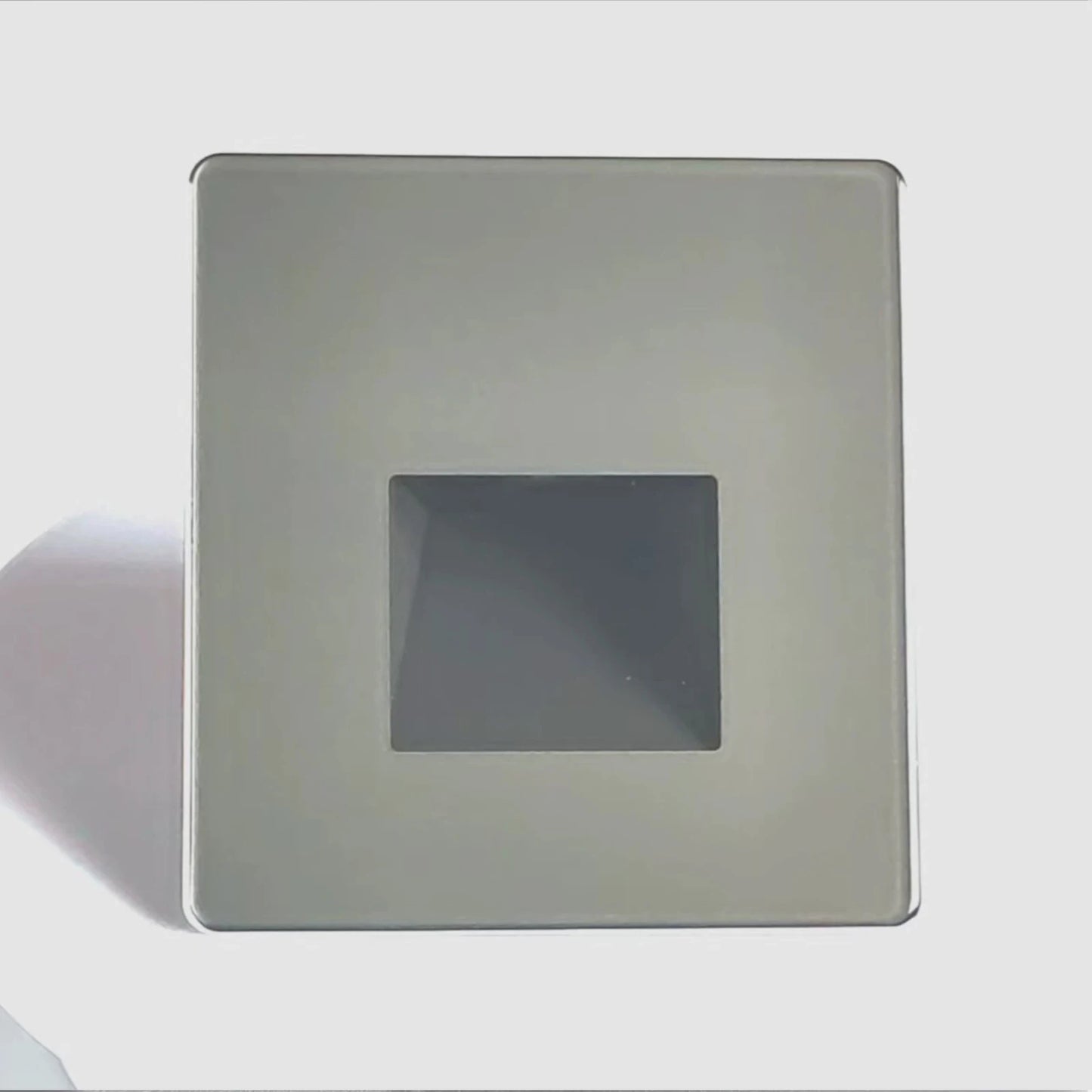 Embedded Stair LED Light Smart Glass Nightlights PIR Motion Sensor Bedroom Indoor Wall Sconce Balcony Step Corridor Radar Sensor