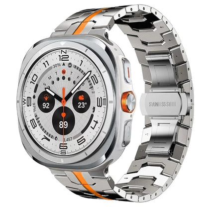 Titanium Band for Samsung Galaxy Watch Ultra 2025 Men Bracelet Luxury Metal Strap for samsung 7 ultra GALAXY ULTRA 47MM Correa