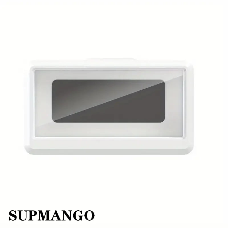 Waterproof Bathroom Wall-mounted Mobile Phone Box Protective Cover Touch Screen Mobile Phone Holder Kitchen Sealed Storage - covers4phones