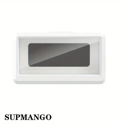 Waterproof Bathroom Wall-mounted Mobile Phone Box Protective Cover Touch Screen Mobile Phone Holder Kitchen Sealed Storage - covers4phones