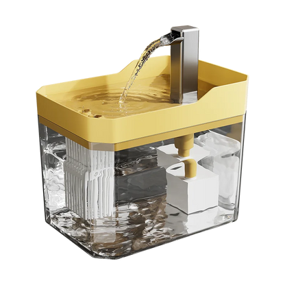 USB Cat Water Dispenser with Pump Water Filter Silent Anti-Dry Burning Automatic Recirculating Pet Live Water Flow Drinker