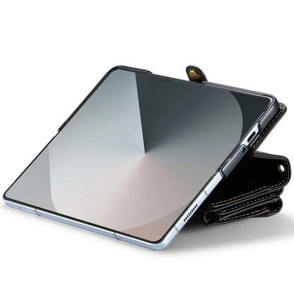 Crossbody Purse for Samsung Galaxy Z Fold 7 Fold5 Fold 4 3 Fold 6 Leather Flip Case Book Wallet Coque Retro Vintage Card Slots