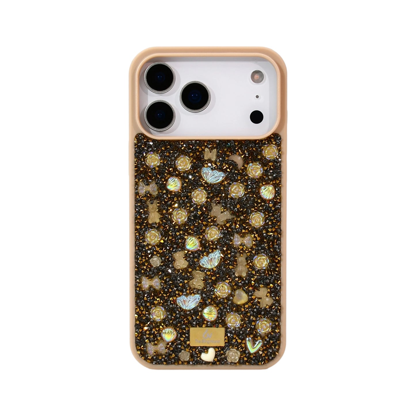 For IPhone 17 Pro Max/IPhone Air/17 Pro/17 Crystal Phone Case 3D Trinket Diamond Rhinestone Inlaid Fashion Glitter Back Cover