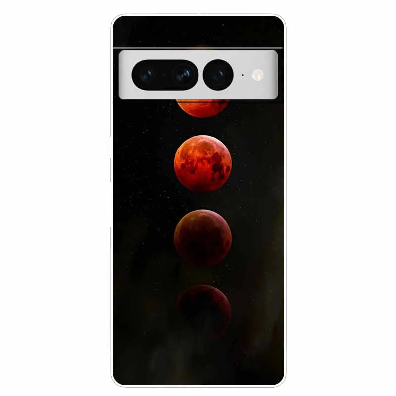 Case for Google Pixel 8 Pro / 7 7Pro Cover Pixel 8Pro Silicone Soft TPU Clear Funda for Google Pixel 8 5G Phone Shells Animals