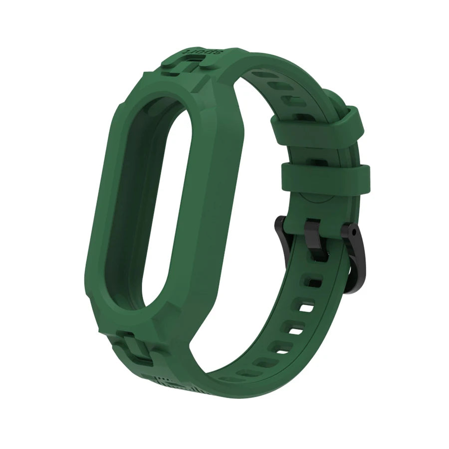 Silicone Strap for Xiaomi Mi Band 5 6 7 9 8 10 Strap NFC Sport Rubber Bracelet Pulseira Correas For Xiaomi Smart Band 10 9 8 7 6