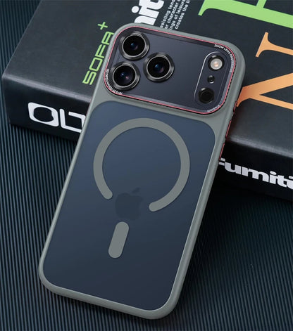 Camera Lens Protector Magnetic Case for Magsafe IPhone 17 Air 16 15 14 13 Pro Max Plus 17Pro 17Air 16Pro Mac Safe Phone Cover