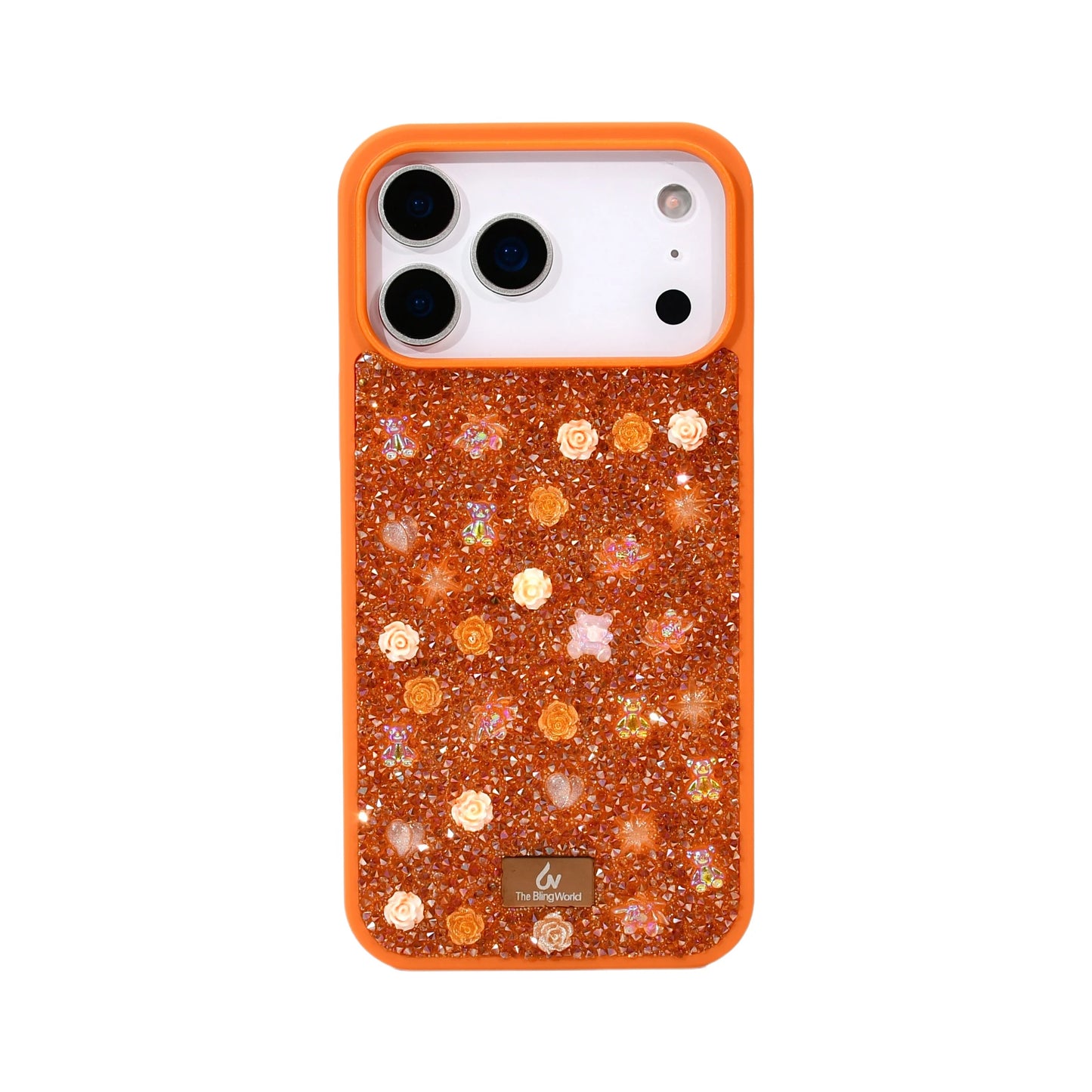 For IPhone 17 Pro Max/IPhone Air/17 Pro/17 Crystal Phone Case 3D Trinket Diamond Rhinestone Inlaid Fashion Glitter Back Cover