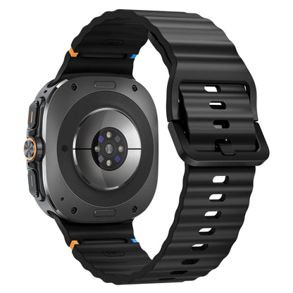 Silicone Band for Samsung Galaxy Watch ultra Strap 47mm Bracelet correa Galaxy Watch 7 6/6 Classic/5 pro/4 44mm 40mm 43mm 46mm