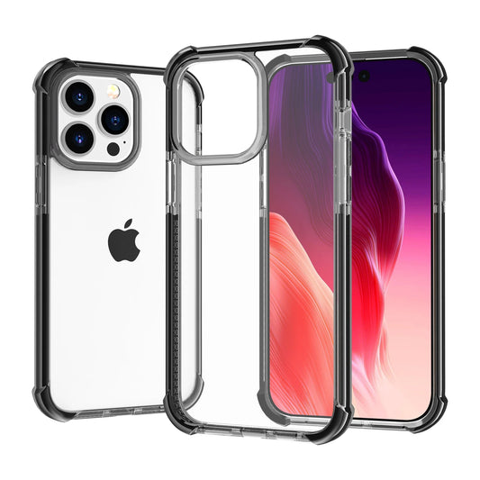 6FT Protection Airbag Bumper Transparent Case for iPhone 17 Pro Max 16E 15 14 13 12 11 XR 8 7 Plus Clear Hard Acylic Back Cover