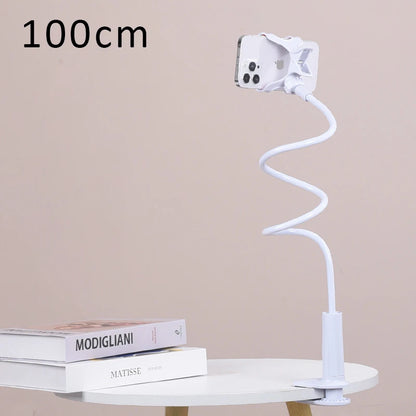 360 Clip Mobile Phone Holder Stand Portable Flexible Lazy Bed Desktop Bracket Desk Mount Stand Base For iPhone Samsung Xiaomi