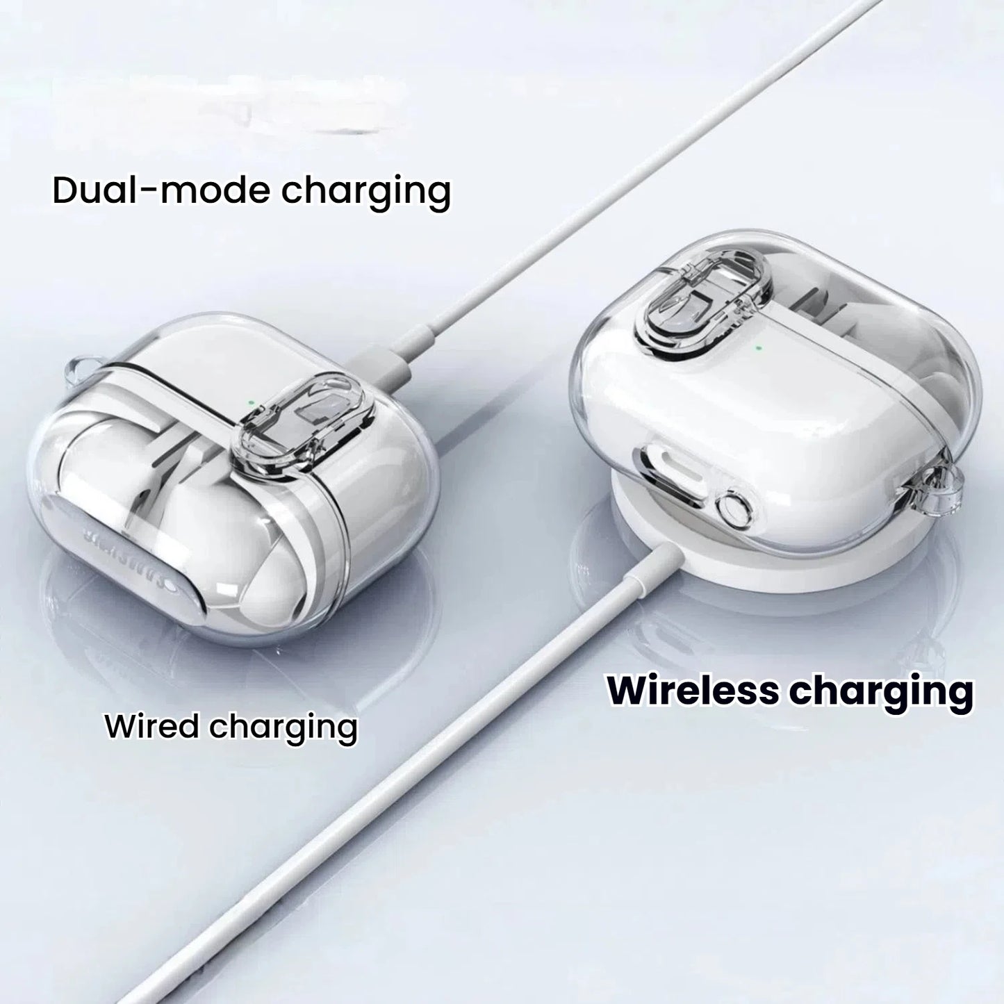 2024 Earphone Cover For Samsung Buds 3 Pro Case Transparent TPU + PC Secure Lock For Samsung Galaxy Buds3 Buzz 3 Pro Cases Hook