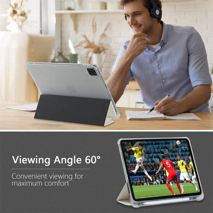 Christmas Bow Cat Case is suitable for Apple iPad Pro 2024 11 inch, 2025 Air 5/4 10.9 inch, iPad 10 9.7 inch, 10.2 inch and othe