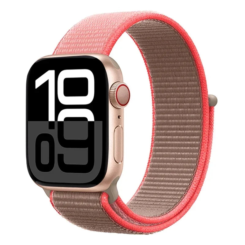 Official-website Straps For Apple Watch Band 46mm 45mm 44mm 40 41 42 mm 49mm Bracelet Correa iwatch series 10 8 9 7 6 5 SE Ultra