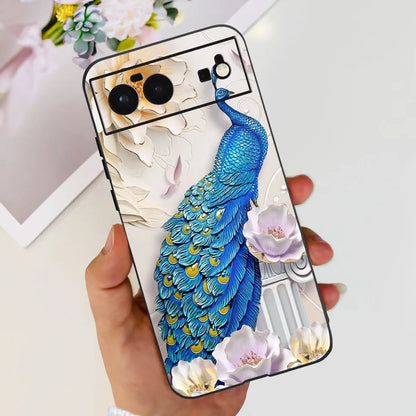 For Cover Google Pixel 6 Case Cute Cat Cartoon Bumper Back Shockproof Soft TPU Case For Google Pixel 6A 6PRO Pixel 6 Phone Cases
