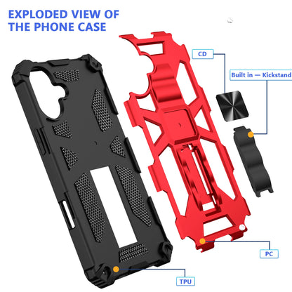 Military Grade Kickstand Magnetic Shockproof Case For iPhone 16 15 14 13 12 11 Pro Max Mini Plus XR Hybrid Armor Anti Drop Cover