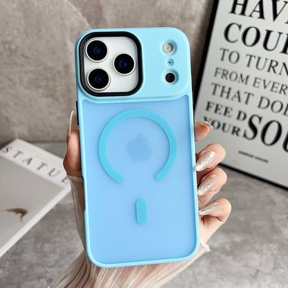 Luxury Magnetic Magsafe Wireless Charge Phone Case For iPhone 17 Pro Max 16 15 14 13 12 11 Pro Max 17 Air Shockproof Matte Cover
