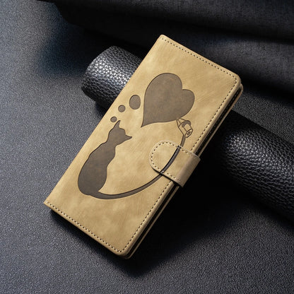 Funda S24 Flip Case for Samsung Galaxy S24 S25 Plus S23 Ultra S22 S21 S20 FE Cases Cute Cat Butterfly Leather Wallet Back Cover