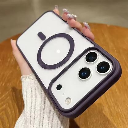 Luxury Magnetic Magsafe Case For iPhone 17 Air 17 Pro 17 Pro Max Candy Color Matte Clear Hard Cover Soft Shell Ultra Thin ﻿